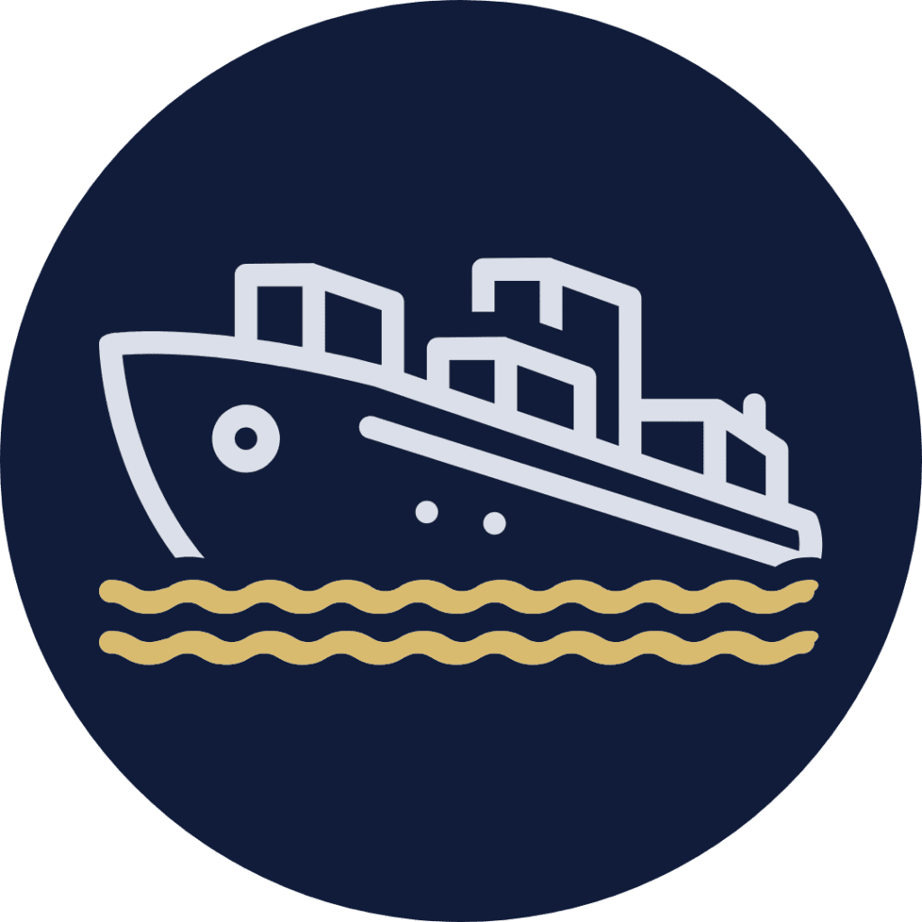 Icono representativo de Derecho Marítimo